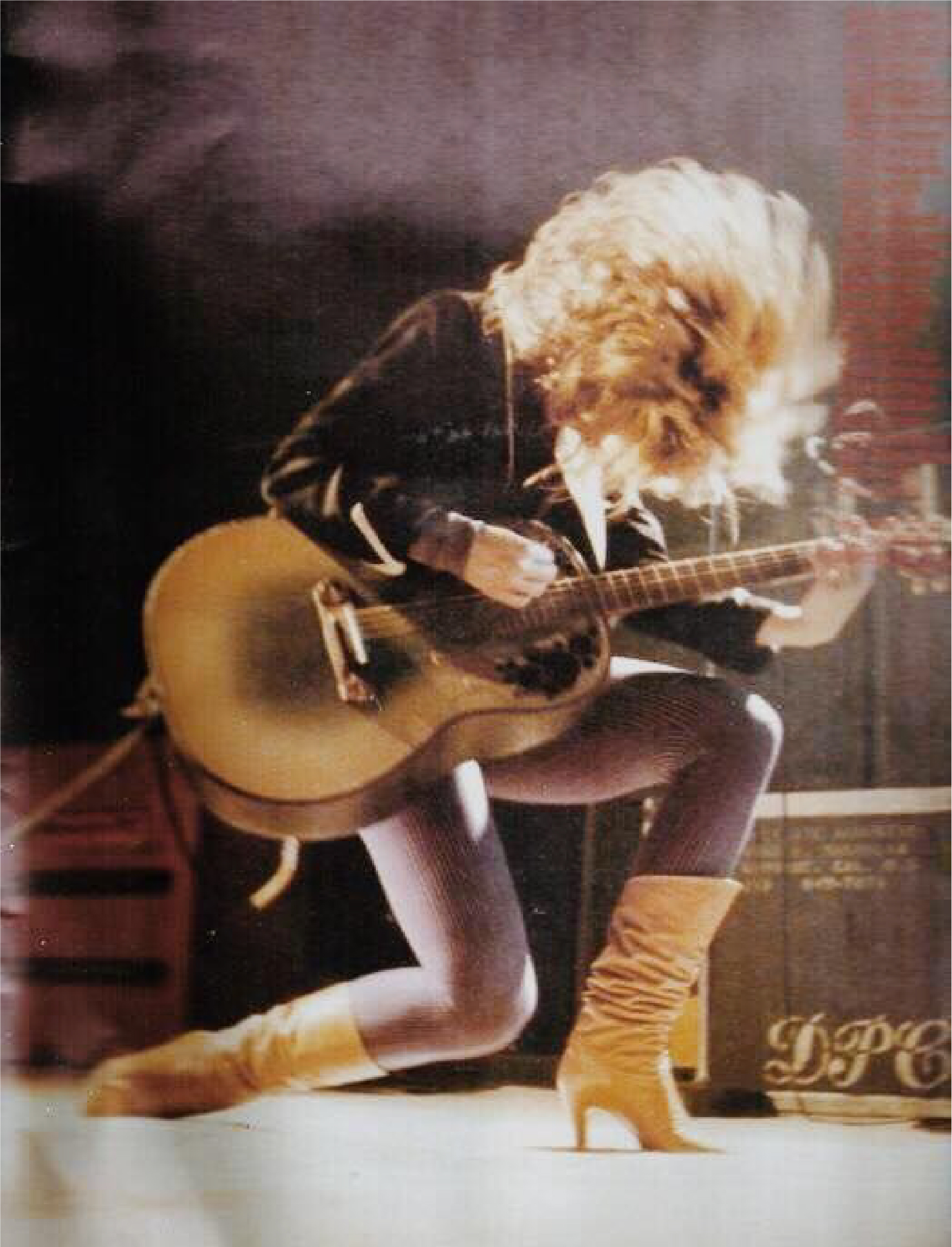 nancy wilson jamming out on stage
