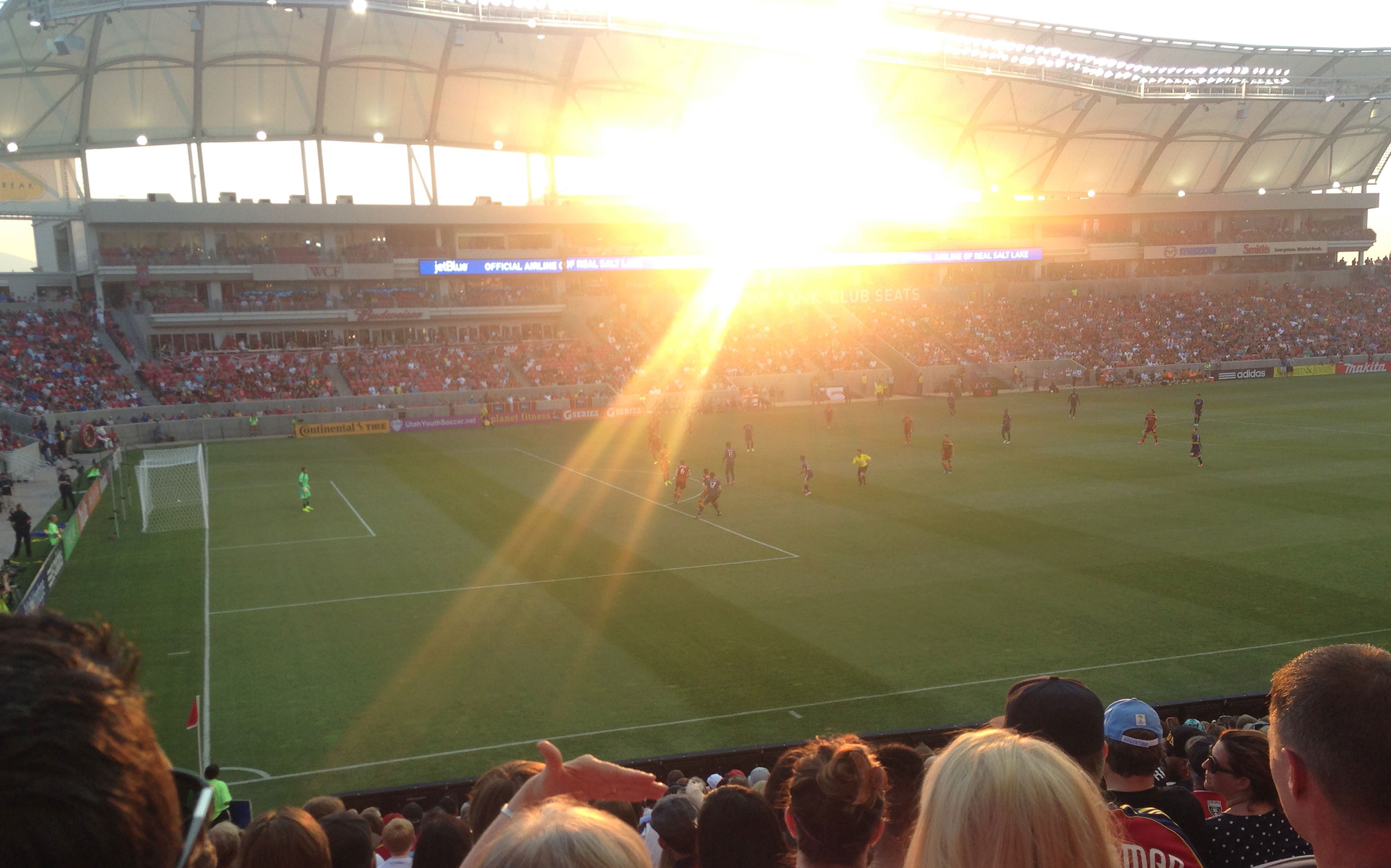 The Beautiful Game - MLS team Real Salt Lake at Rio Tinto stadium in Sandy, UT