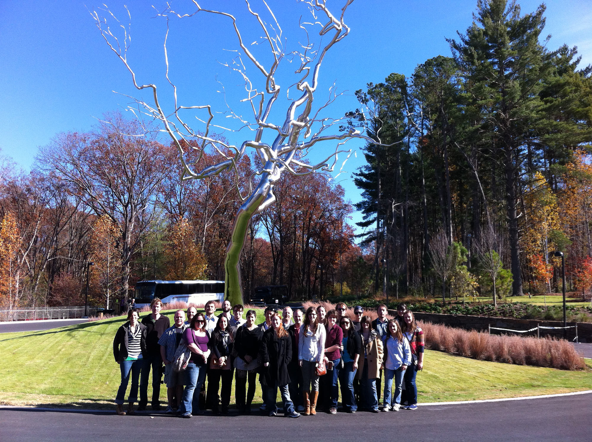 11/11/11 Opening day at Crystal Bridges Museum of American Art in Bentonville.