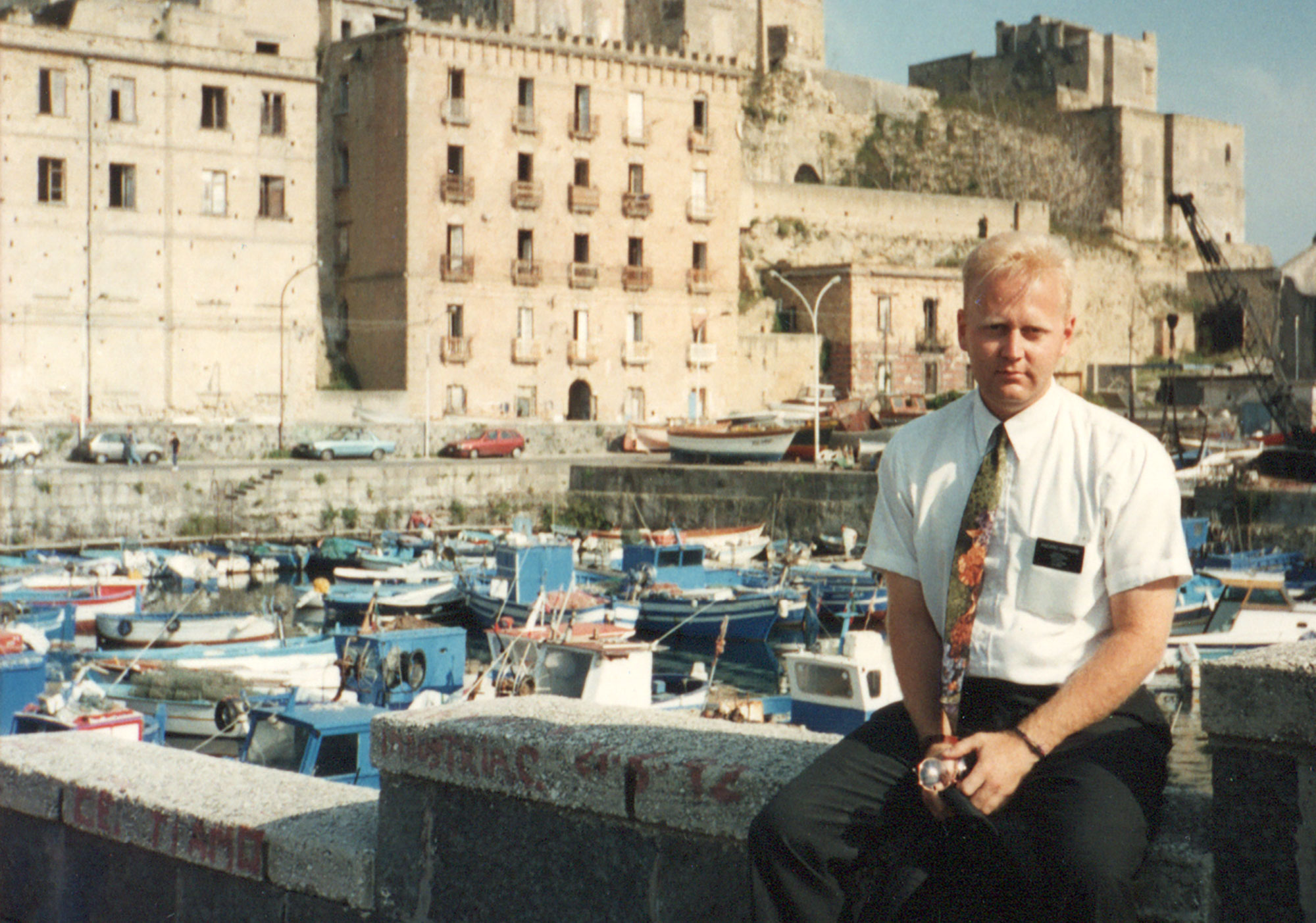In Pozzuoli (Napoli), Italy, as a missionary in 1995, a site of Paul's ancient passing.