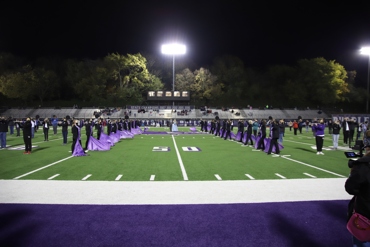 Proud of my sweet daughter at Homecoming on my favorite sports field at FHS in Fayetteville.