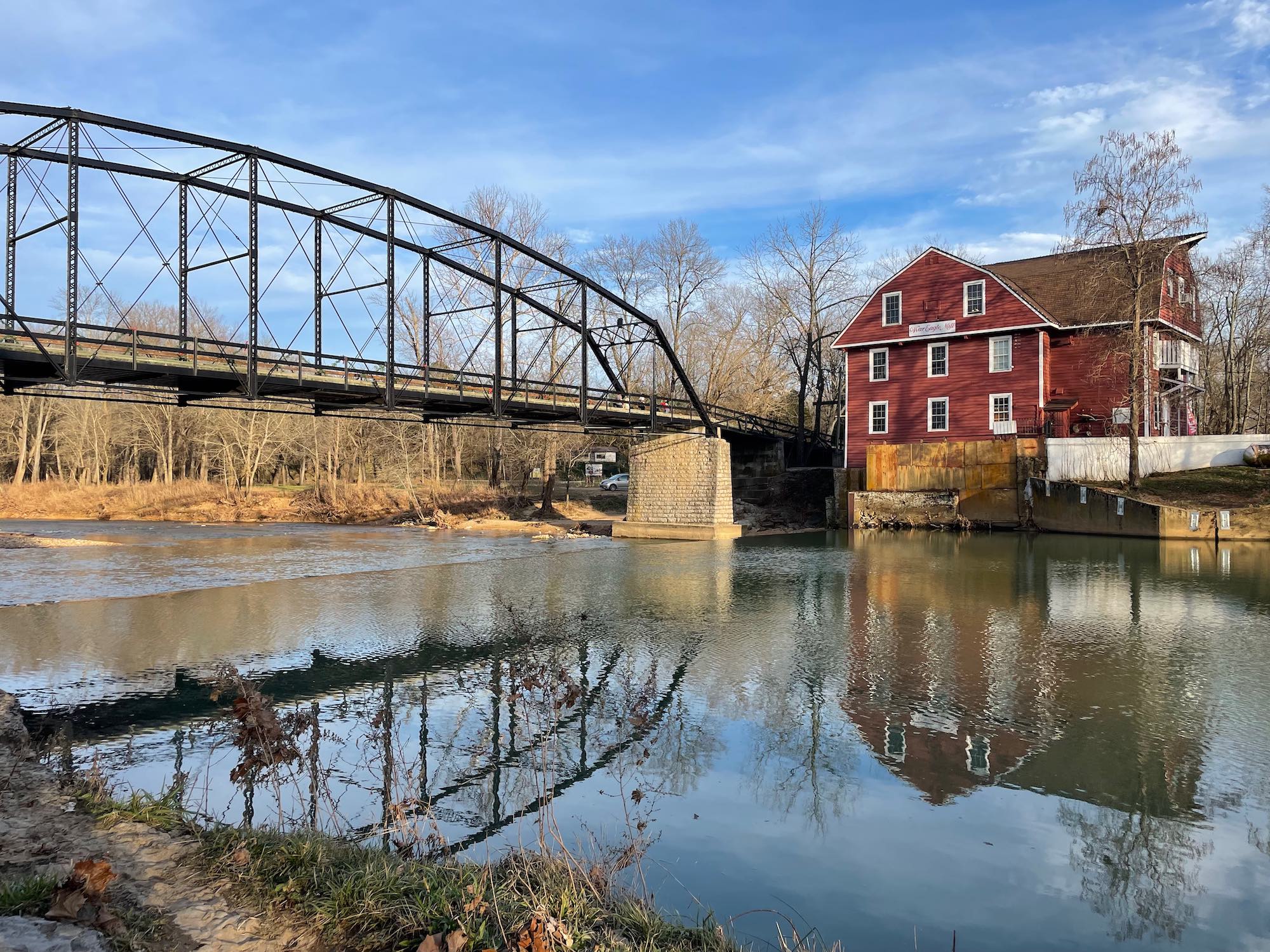 War Eagle Mill nearby