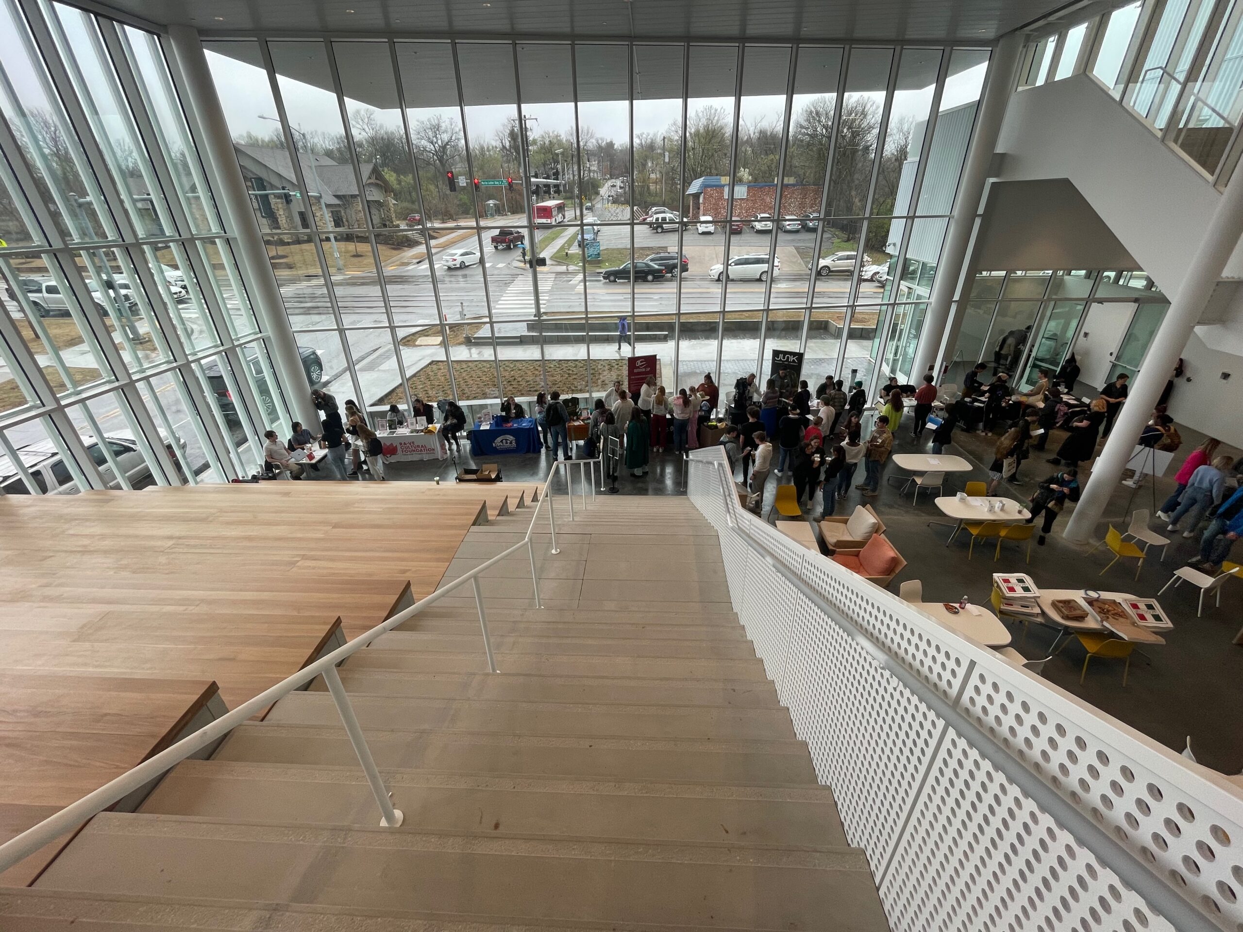 Our new Studio and Design Center in use for a job fair